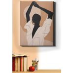 WebStyle Kadının Esareti Sayılarla Boyama Seti Kasnaklı 60 X 75 cm