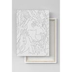 WebStyle Sayılarla Boyama Seti Kasnaklı Balıklar ve Salıncak 40 x 50 cm