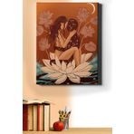 WebStyle Sayılarla Boyama Seti Kasnaklı Görünmeyen Sevgili 40 x 50 cm
