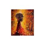 WebStyle Sayılarla Boyama Seti Kasnaklı Güz Güzeli 60 x 75 cm
