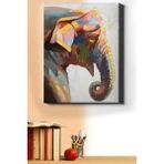 WebStyle Sayılarla Boyama Seti Kasnaklı Hint Fili 70 x 90 cm