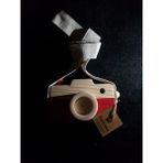 Websunday Ahşap Oyuncak Fotoğraf Makinesi - Kırmızı