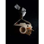 websunday Dekoratif Fotoğraf Makinesi, Bebek Çocuk Boyun Asılı Fotoğraflı Sahne Kamera Oyuncak, Halatlı Sevimli Ahşap Kamera Oyuncaklar Çocuk Odası için Asılı Dekorasyon Kız Erkek Hediyelik Oyuncak (Turuncu)