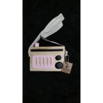 Websunday Retro Ahşap Dekoratif Radyo - Bebek Pembesi