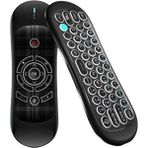 Wechip R2 Kablosuz Klavye Uzaktan Kumanda Air Mouse - Siyah