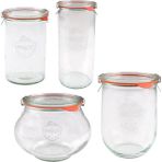 Weck 1000 ml. Cam Kavanoz Seti