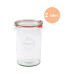 Weck 1000 ml Saklama Kavanozu (2 Adet