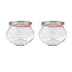 Weck 1062 ml Deco Kavanoz Seti (2 Adet)