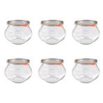Weck 1062 ml Deco Kavanoz Seti (6 Adet)