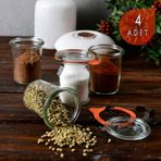 Weck 160 ml Cam Saklama Kavanoz Seti (4 Adet)