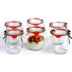 Weck 220 ml Lale Kavanoz Set (6 Adet)