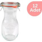 Weck 290 ml Cam Juice Kavanoz Seti(12 Adet