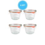 Weck 370 Ml Mold Kavanoz ( 4 Adet )