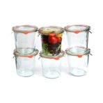 Weck 742 6x580 ml Mold Uzun Kavanoz Set