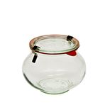 Weck 748 Deco Kavanoz - 1 Litre, 4'lü Set