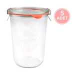 Weck 850 Ml Mold Kavanoz Set 5 Adet