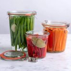 Weck Mold Kavanoz Seti - 1 Adet - 1000 ml - Şeffaff