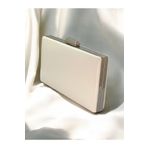 Wedding Fashion Bej Mat Cilt Deri Abiye Çanta 2026 Trend Kadınlara Özel Şık Clutch Düğün Nişan Mezuniyet Yeni Nesil