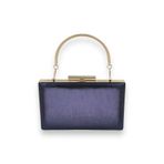 Wedding Fashion Lacivert İthal Sıvama Saten Parlak Kumaş 2026 Trend Şık Abiye Clutch Çanta Kına Balo Mezuniyet