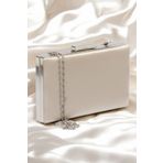 Wedding Fashion Ten Nude Renk Abiye Çanta Saten Portföy Clutch Çanta Düğün Nişan Mezuniyet Kına Balo Davet 2026 Moda