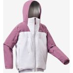 Wedze Çocuk Şişme Kayak Montu - Pembe - 500 Warm - Açık Mor - 14 Yaş