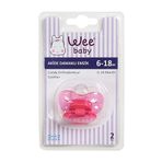 Wee 112 No:2 Akide Gövdeli Damaklı Emzik pembe