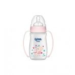 Wee 484 Safarı Pvc Bıberon Genıs Agızlı Kulplu 0-6 Ay 250 Ml