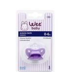 Wee Baby 0-6 Ay Silikon Damaklı Emzik
