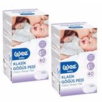 Wee Baby 132 Adet 40'lı 2 Adet Klasik Göğüs Pedi