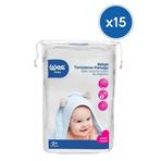 Wee Baby 15x60'lı Bebek Temizleme Pamuğu