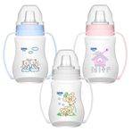 Wee Baby 250 ml Antikolik Akıtmaz Kulplu Pp Bardak Biberon