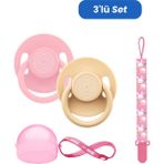 Wee Baby 2'li Cool Emzik No:1 - Kız (Kutu ve Band Seti) - 0 - 6 Ay - Pembe