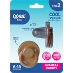 Wee Baby 2'li Cool Emzik No:2 Kiremit - 6 - 18 Ay