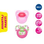 Wee Baby 2’li Damaklı Emzik No:1 Kız