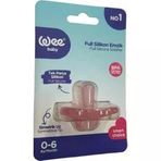 Wee Baby 561 Silikon Damaklı Emzik No1
