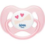 Wee Baby 6-18 Ay No: 2 2'li Mor Pembe Damaklı Kelebek Emzik