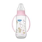 Wee Baby 745 Pembe 270 ml PP Kulplu Biberon
