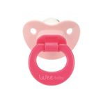 Wee Baby 819 6+ Ay Silikon Mat Gövdeli Damaklı Uçlu Emzik Pembe