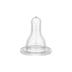 Wee Baby 821 Yuvarlak Uçlu Silikon Biberon Emziği 6-18 Ay Normal Akış No:2