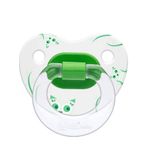 Wee Baby 833 Yeşil No1 0-6 Ay Desenli Silikon Damaklı Emzik
