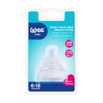 Wee Baby 853 No2 6-18 Ay Silikon Geniş Ağızlı Biberon Emziği