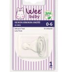 Wee Baby 866 Silikon Az Akış 0-6 Ay Biberon Emziği
