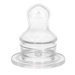 Wee Baby 875 Silikon Damaklı Biberon Emziği Az Akış No1