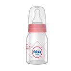 Wee Baby 877 125 ml Pembe Cam Biberon