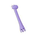 Wee Baby 924 Mor Silikon Prime Çatal Kaşık