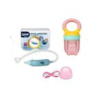 Wee Baby Burun Aspiratörü-Emzik Saklama Kabı-Meyve Süzgeci 3'lü Set