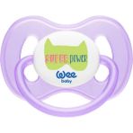 Wee Baby Damaklı Kelebek Emzik 0-6 Ay - 0 - 6 Ay - Mor