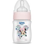 Wee Baby Geniş Ağızlı Biberon 0 - 6 Ay 150 ml -Pembe