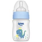 Wee Baby Geniş Ağızlı Kulplu Pp Biberon 150 ml 14428 - Mavi