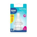 Wee Baby Klasik Silikon Biberon Emziği 2'li 6-18 Ay